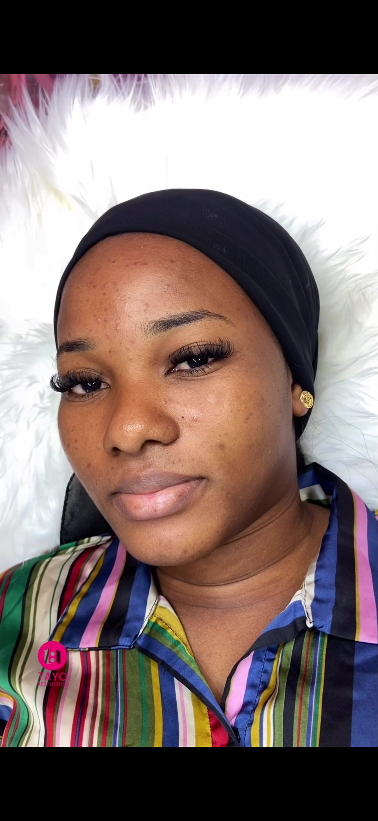 Hybrid lash extension