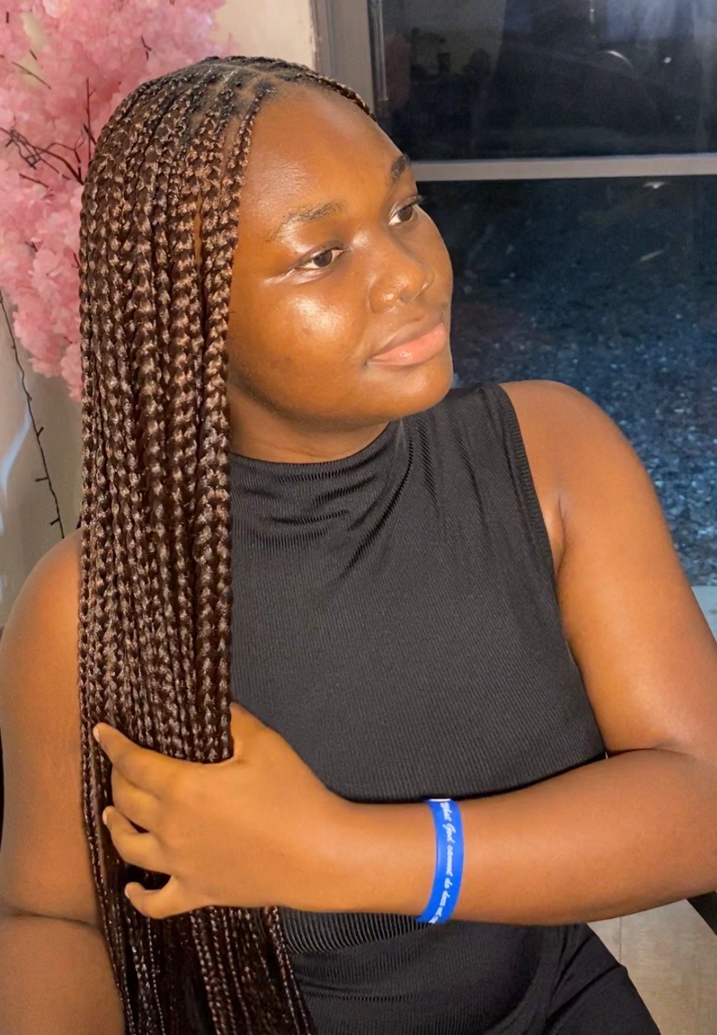 Knotless braids